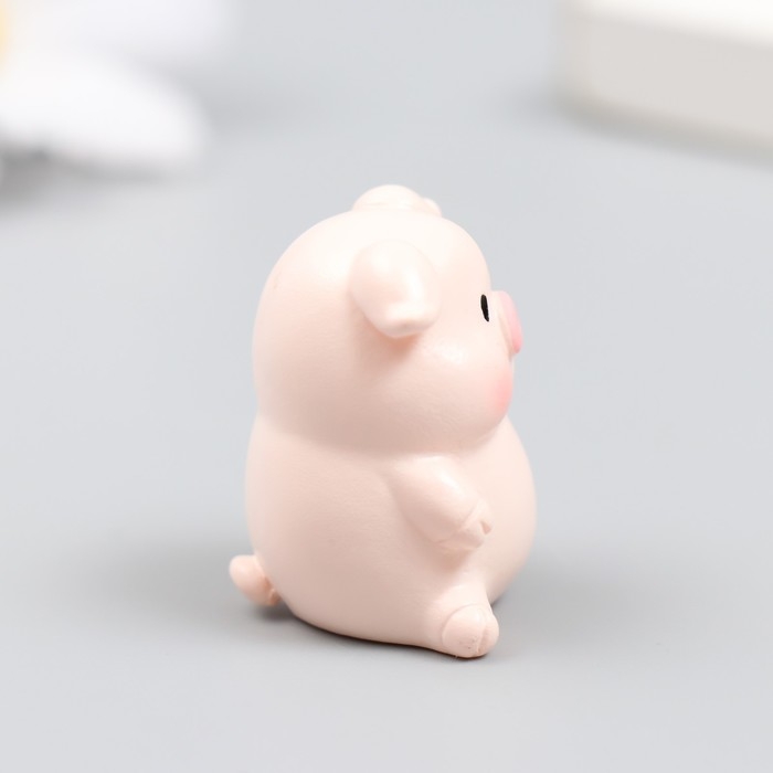 Фигурка для флорариума полистоун "Маленький хрюн" 2,2х2,7 см