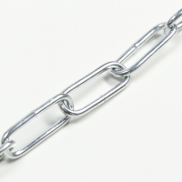 Цепь для привязи собак, сварные звенья, 1,8 м, калибр 35 мм, толщина проволки 3,2 мм