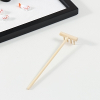 Сад камней Дзен "Мостик и оригами" белый песок 1,2х21,5х17,5 см Сад камней Дзен "Мостик и оригами" белый песок 1,2х21,5х17,5 см