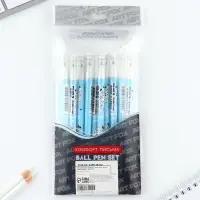 Ручка шариковая, синяя паста 0.5 мм с колпачком пластик &laquo;Далматинцы&raquo;