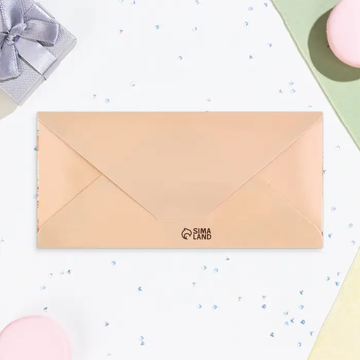 Конверт для денег &laquo;Денег много не бывает!&raquo;, 16.5&times;8 см