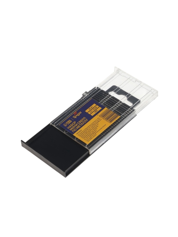 Набор мини сверл по металлу ТУНДРА, HSS, 0.3 - 1.6 мм, 20 шт. Набор мини сверл по металлу ТУНДРА, HSS, 0.3 - 1.6 мм, 20 шт.