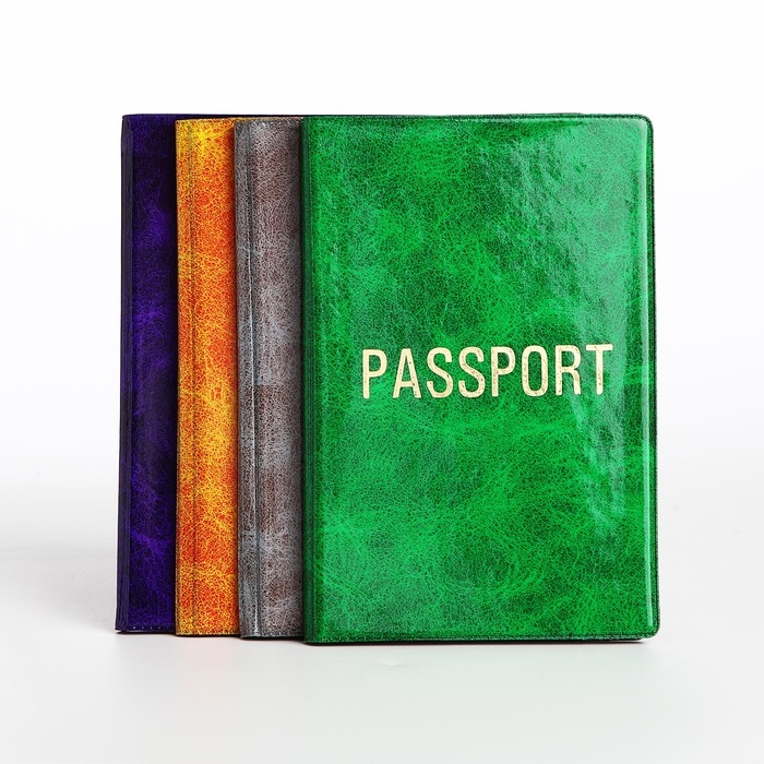 Обложка для паспорта, цвет МИКС Обложка для паспорта, цвет МИКС