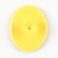 Силиконовый спонж для умывания в пакете "Праздничный" , 6.5 х 5 см