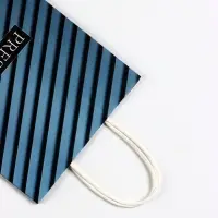 Пакет подарочный крафт Present, 18&times;8&times;25 см