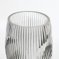 Ваза стекло настольная "Венди" 29х12х10 см, прозрачный