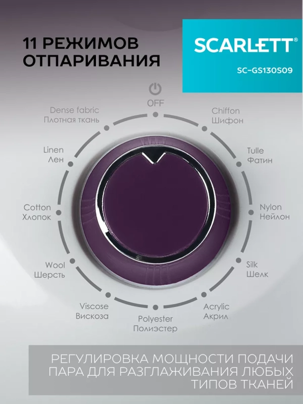 Отпариватель вертикальный высокой мощности SC-GS130S09