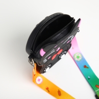 Сумка детская для девочки на молнии, цвет чёрный Сумка детская для девочки на молнии, цвет чёрный