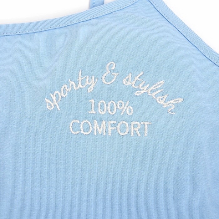 Майка (боди) женская MINAKU цвет голубой, р-р 42 Майка (боди) женская MINAKU цвет голубой, р-р 42