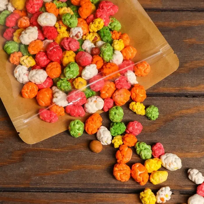 Пакет Zip-lock Крафт с прозрачной стенкой 18 Х 26 + 4 см