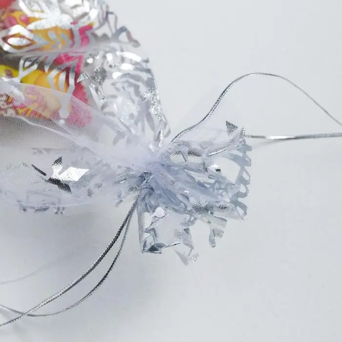 Мешочек подарочный органза &laquo;С Новым годом!&raquo;, 20 х 30 см +/- 1.5 см