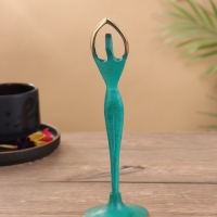 Сувенир "Грация" латунь 7х7х21 см