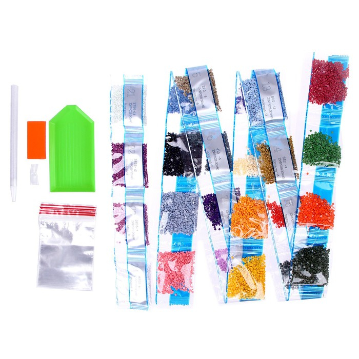 Алмазная мозаика с полным заполнением на подрамнике «Шары», 30 x 40 см Алмазная мозаика с полным заполнением на подрамнике «Шары», 30 x 40 см