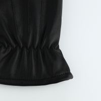 Перчатки мужские, безразмерные, с утеплителем, цвет чёрный Перчатки мужские, безразмерные, с утеплителем, цвет чёрный