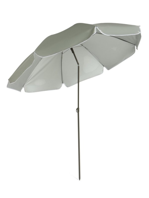 Зонт пляжный Maclay, с механизмом наклона, d=210 cм, h=200 см