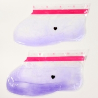 Носочки для парафинотерапии, фиолетовые