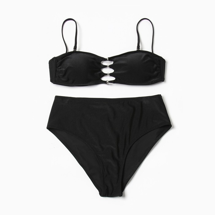 Купальник раздельный женский MINAKU цвет чёрный, размер 48 Купальник раздельный женский MINAKU цвет чёрный, размер 48