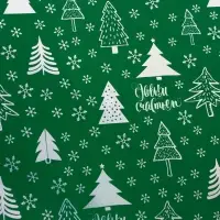 Плёнка упаковочная голография &laquo;Лес&raquo;, 100 х 70 см