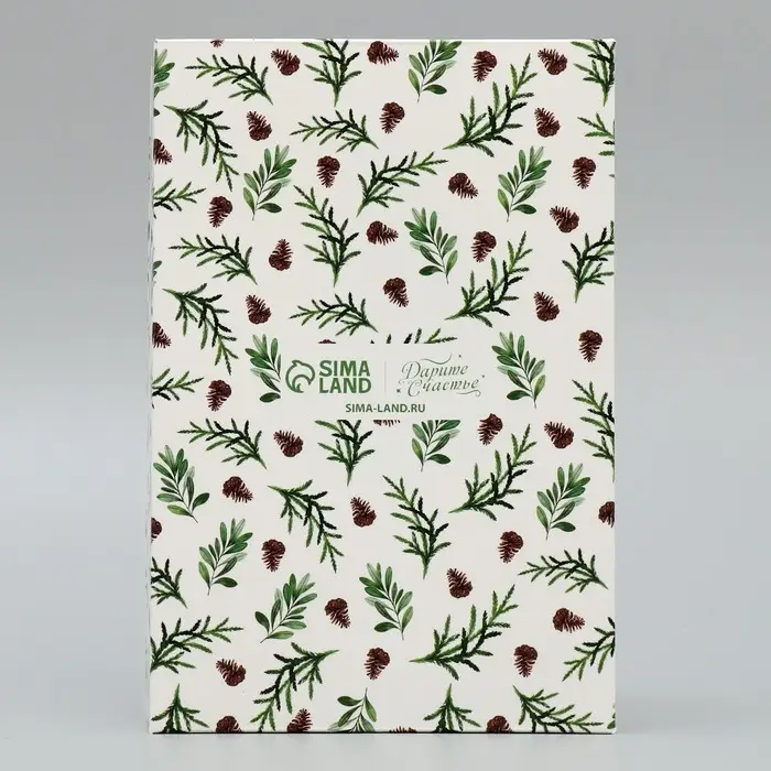 Коробка для макарун &laquo;Волшебного Нового года!&raquo;, тиснение на крышке, 18 х 12 х 3.5 см