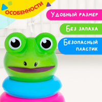 Пирамида &laquo;Лягушка&raquo;, 9 колец