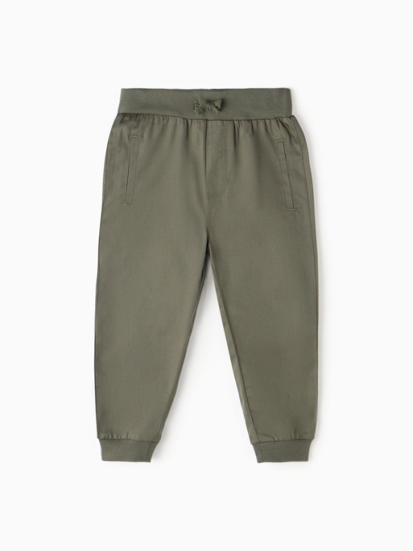 Брюки детские KAFTAN р. 30 (98-104 см), зеленый Брюки детские KAFTAN р. 30 (98-104 см), зеленый