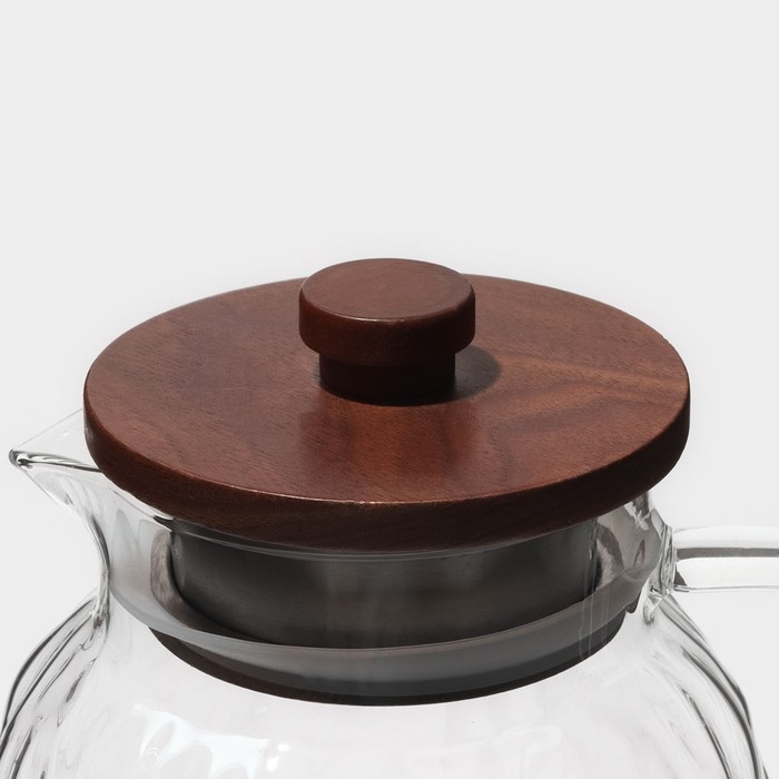 Кувшин для воды стеклянный &laquo;Агат&raquo;, 1,8 л, 12&times;22,5 см