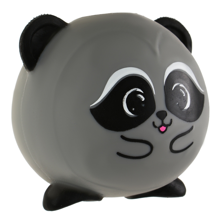 Антистресс сквиш мялка &laquo;Енот&raquo;,с пастой, в пакете