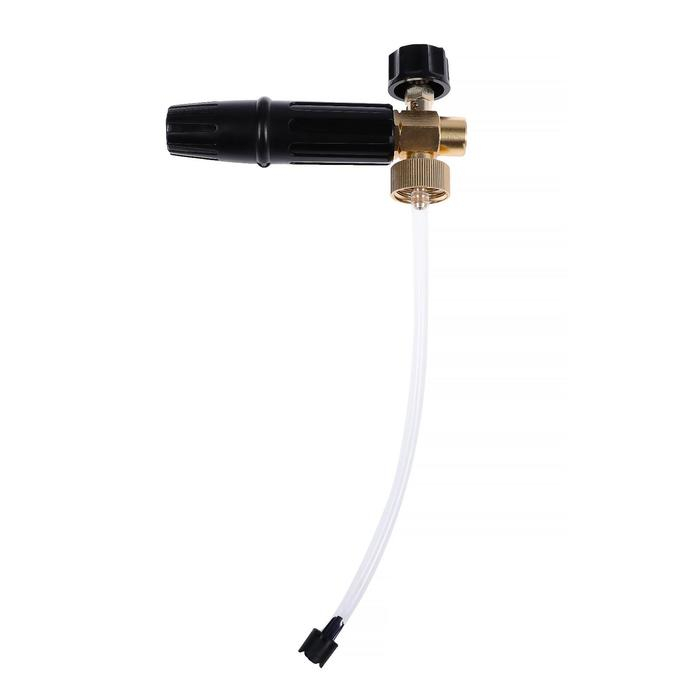 Пенообразователь под воду, объем 1 литр, 3 соединительных переходника Пенообразователь под воду, объем 1 литр, 3 соединительных переходника