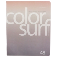 Тетрадь 48л кл COLOR SURF, МИКС