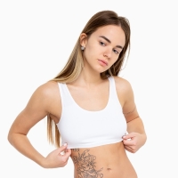 Бюстье (топ) женский, цвет белый, размер 44 Бюстье (топ) женский, цвет белый, размер 44