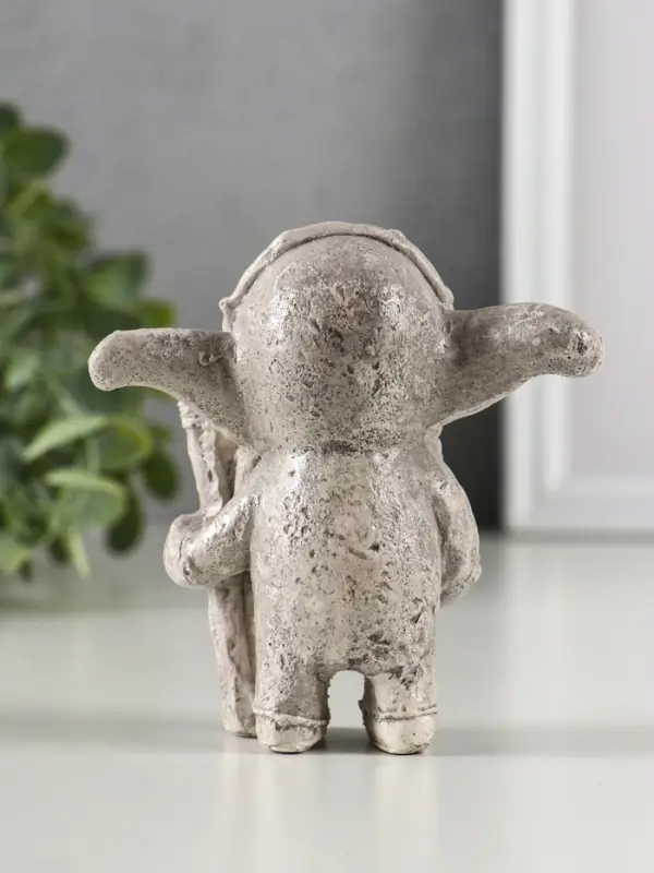 Фигура гипс "Шаман" высота 10 см, под камень