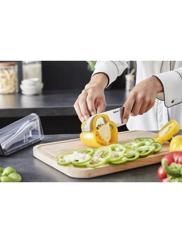 Нож сантоку Ever Sharp 16,5 см, с чехлом для затачивания