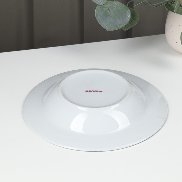 Тарелка керамическая глубокая Доляна &laquo;Кассиопея&raquo;, 300 мл, d=21 см