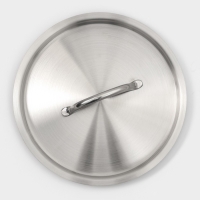 Крышка d=18, нержавеющая сталь, пароотвод, толщина 0,8 мм