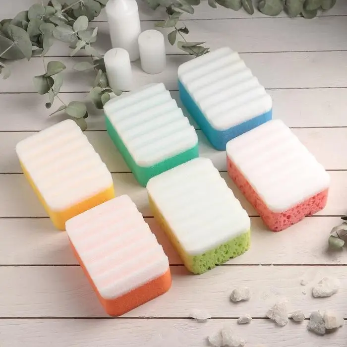 Губка для тела &laquo;Афродита&raquo;, 14,5&times;10,5&times;6 см, МИКС