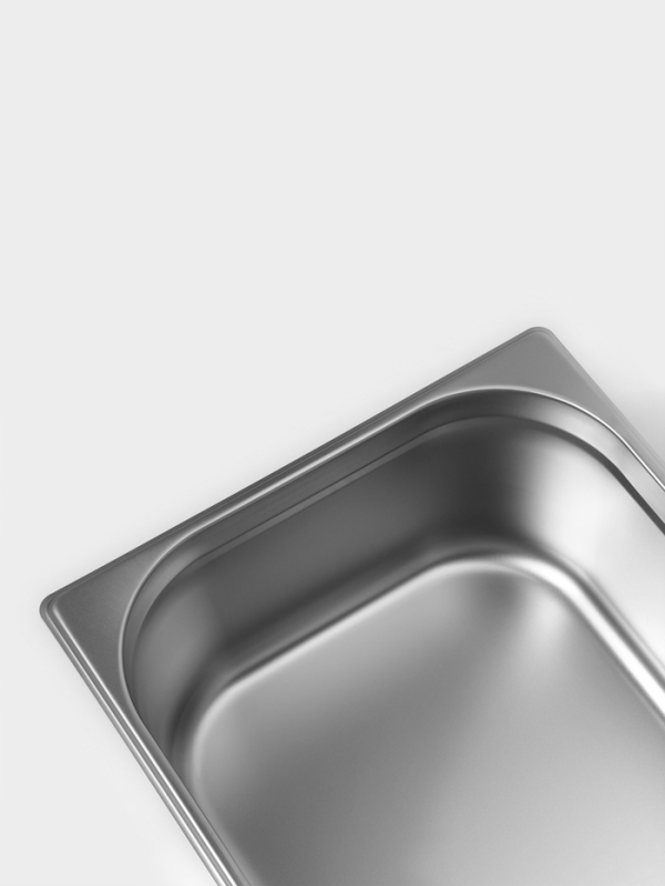 Гастроемкость 1/1x150 мм, 530x325x150 мм, толщина 0,8 мм