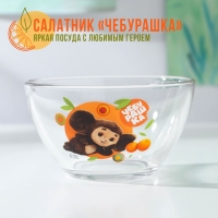 Салатник «Чебурашка», 300 мл, d=10,9 см, h=6,1 см, стекло Салатник «Чебурашка», 300 мл, d=10,9 см, h=6,1 см, стекло