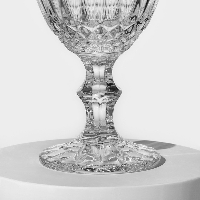 Набор фужеров, стеклянный, d=9 см, h=17 см, 310 мл, 6 шт.