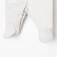 Комбинезон для мальчика, рост 74 см, цвет серый Комбинезон для мальчика, рост 74 см, цвет серый