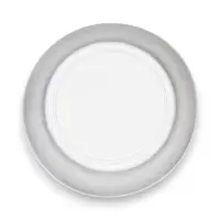 Горшок для цветов с поддоном 0,8 л d14 см h8 см "Фиалочка" белый