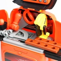 Набор строителя с инструментами игровой Super car, рюкзак с инструментами, Тачки