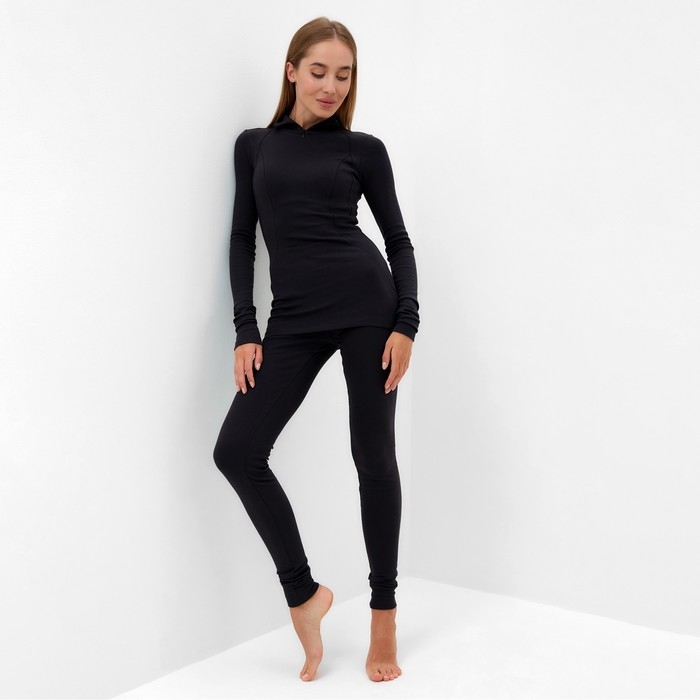Термобельё женское (лонгслив, лосины) MINAKU цвет графит, размер 54 Термобельё женское (лонгслив, лосины) MINAKU цвет графит, размер 54