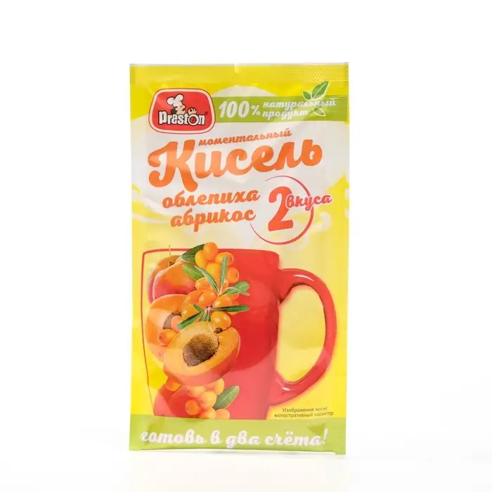 Кисель с ароматом облепихи и абрикоса, 30 г