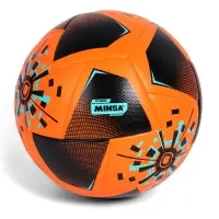 Футбольный мяч Minsa FB300 HYBRID, гибридная сшивка, 24 панели, размер 5