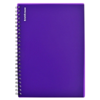 Тетрадь А5 80л кл на гребне ErichKrause Reef, пласт обл, блок оф, индиго