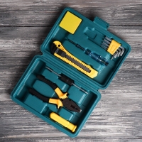 Подарочный набор инструментов в кейсе &laquo;Мастер на все руки&raquo;, 11 предметов