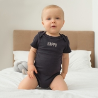 Боди Крошка Я, BASIC LINE, рост 62-68 см, цвет тёмно-серый