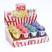 Лизун - слайм &laquo;Попкорн&raquo;, цвета МИКС