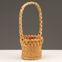 Корзина плетеная, 11 x 10,5/30 см, секвойя