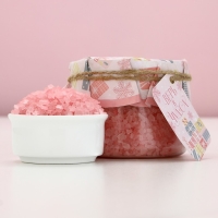 Соль для ванны &laquo;Зимняя сказка&raquo;, 300 г, аромат нежной розы, Новый Год